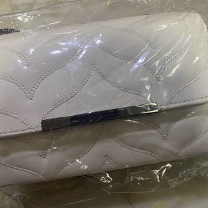 White Sling Bag