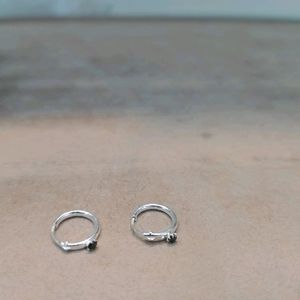 Diamond Bali Pure Silver (Pairs)