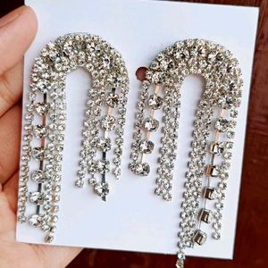 Korean Rhinestone Earings