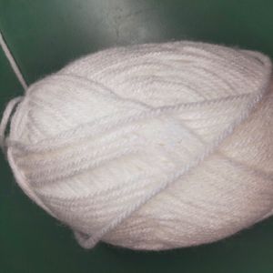 Crochet Wool White