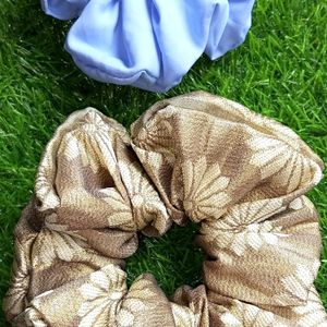 CLASSIC COLOUR FULL SCRUNCHIES FOR GIRLS AND WOMEN