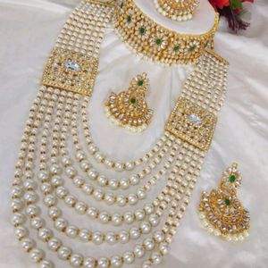 Heavy Bridal Necklace Set