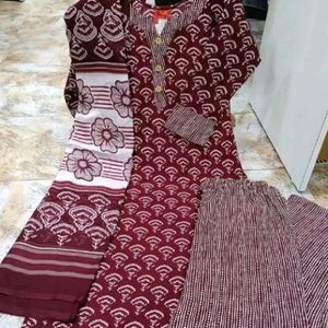 Each Kurthi Pant Dupatta Set 699