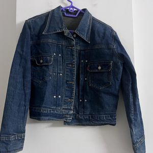 Expozay Denim Jacket Short