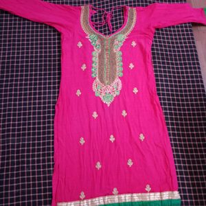 Women Pure Cotton Patiyala Suit