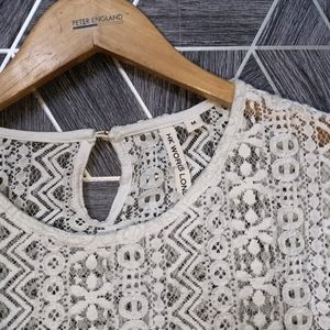 Whiteee Crochet Top