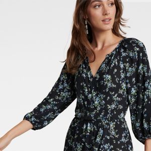 Forever New MAYA FRILL WRAPMIDI DRESS