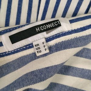 H.connect Button down Checked Shirt