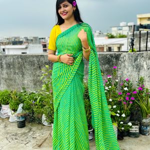 Lehriya Saree