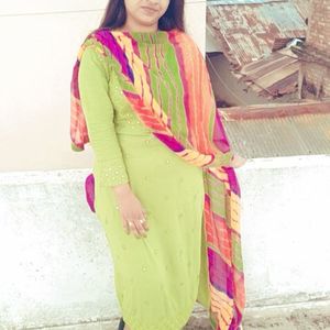 Lime Green Kurti