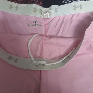 Heat Gear pink white shorts size xl,xxl