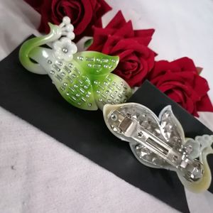 3 Pair Of Peacock Clip Only In ₹150