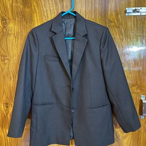 Coffee Brown Formal Blazer