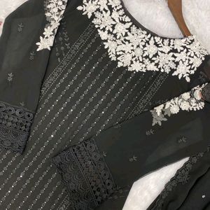 Designer Embroidery Work Suit