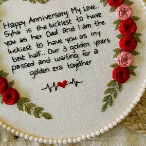 Love Letter On Hoop