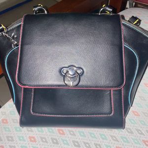 Allen Solly Classic Black Muticolored Handbag