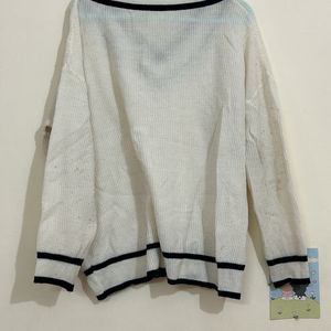 korean v sweater