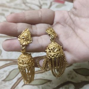 one gram gold jhumka