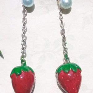 Strawberry Earring