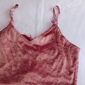 CUTE VELVET TOP