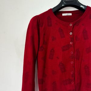 Red Cardigan