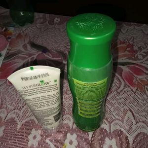 Dabur Vatika Oil with Lotus Whiteglow Scrub