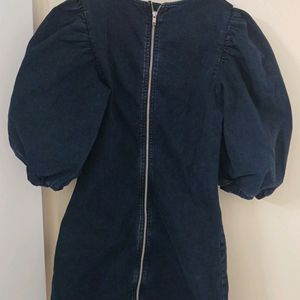 Zara Denim Dress Nwot