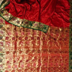 100% Pure Rare Paithani Silk Saree