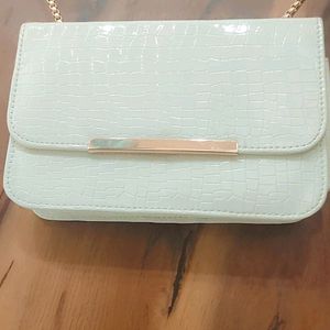 White Sling Bag