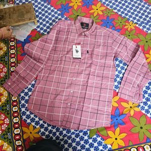 Men Shirt U S Polo Large