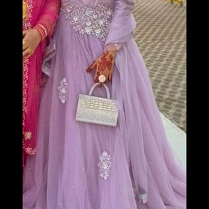 Lavender Barbie Ball Gown