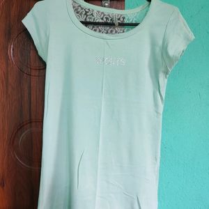 Fitted Top, Ribbed Cotton, Good Quality