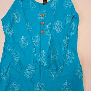 Sky Blue Kurta Set