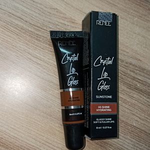 Renee Crystal Lip Gloss (Shade: Sunstone)