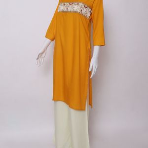 Unused Women Kurti Set With Plazo