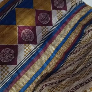 Pure Gicha Tussar Silk Saree