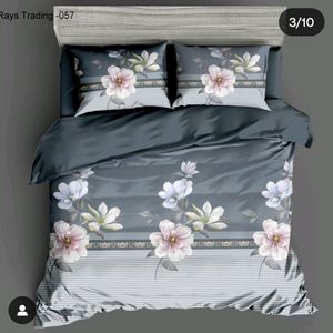 Double Bed Sheet & Pillow Cover