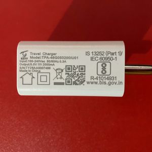 Travel Type C Adapter 5V 2 Amps