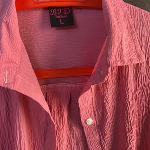 pink shirt