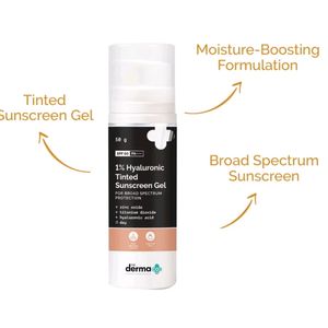 1% Hyaluronic Tinted Sunscreen Gel