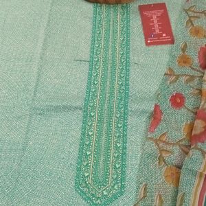 Unstitched Salwar Suit Fabric