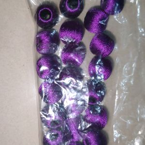 Silk Threaded Beads