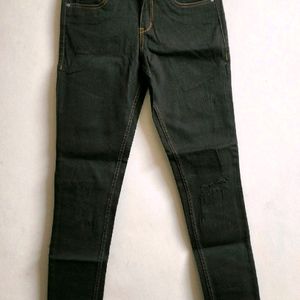Unused Black Ripped Jeans