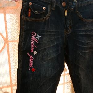 Old Fashioned Embroidery Jeans