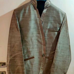 Light Brown 🟤 Coat Khadi Print FOR MEN