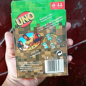 Minecraft Uno Cards For Kids And Adults