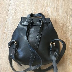 Preloved Faux leather Forever 21 Backpack