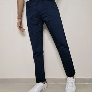 Kaulin 1027 Men's Double Cloth Knitted Blue Pant