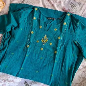 Elegant Sea Green Kurti