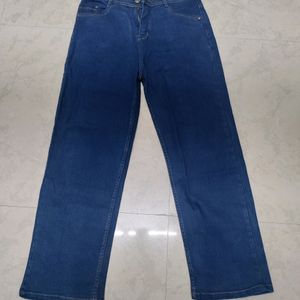 Blue Straight Fit Jeans